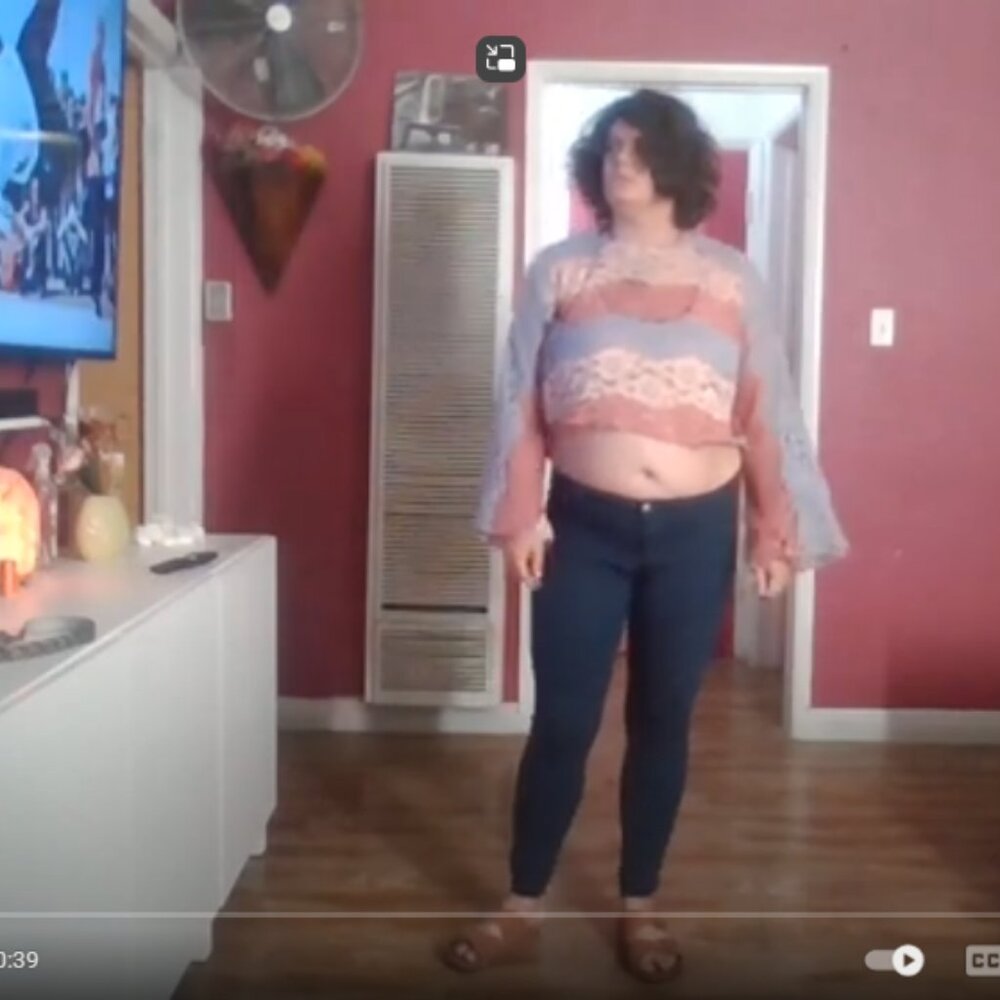 Trees Naturals Red White and Blue Long Sleeve Lace Shirt